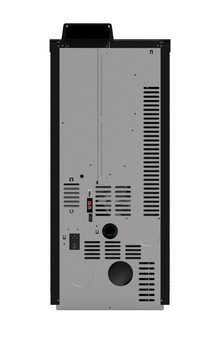 Inga 12 - Stufa a Pellet Canalizzabile | 11,61 kw – Classe A+ | Colore Nero