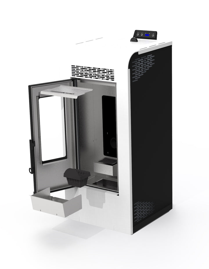 Inga 12 - Stufa a Pellet Canalizzabile | 11,61 kw – Classe A+ | Colore Bianco