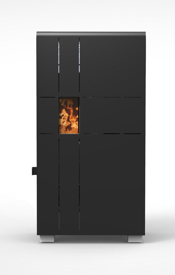 Bria 5,2 kW – Classe A+ | Stufa a Pellet Compatta | Colore Nero