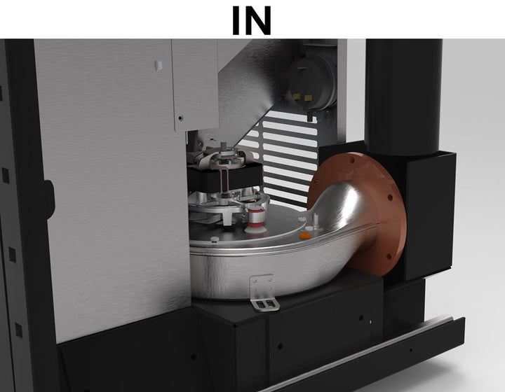 Tala 11 - Inserto a Pellet | 10,96 kw – Classe A+ | Colore Nero