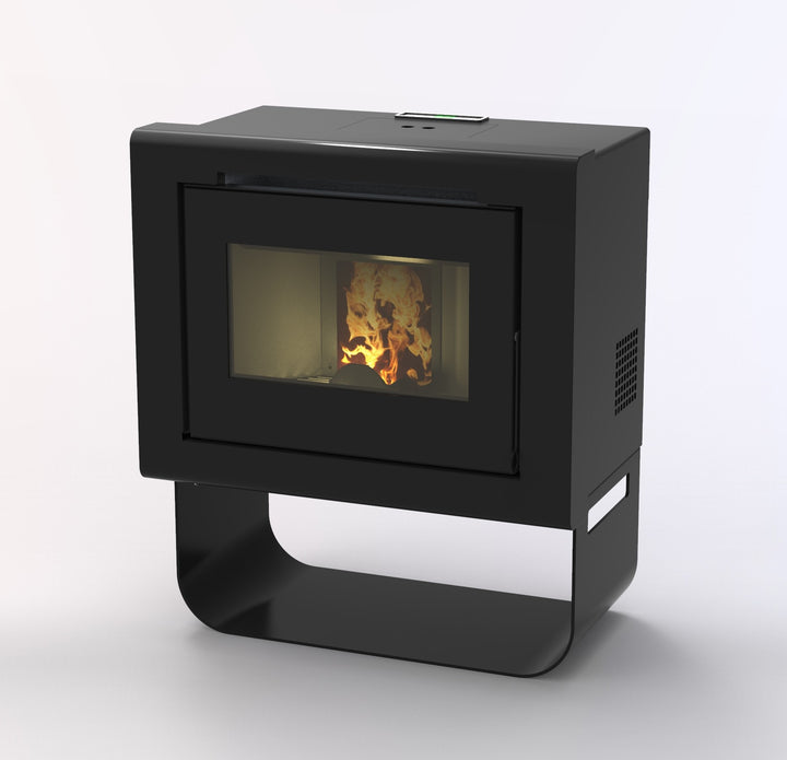 Vika 11 kW – 5 Stelle | Stufa a Pellet | Colore Nero