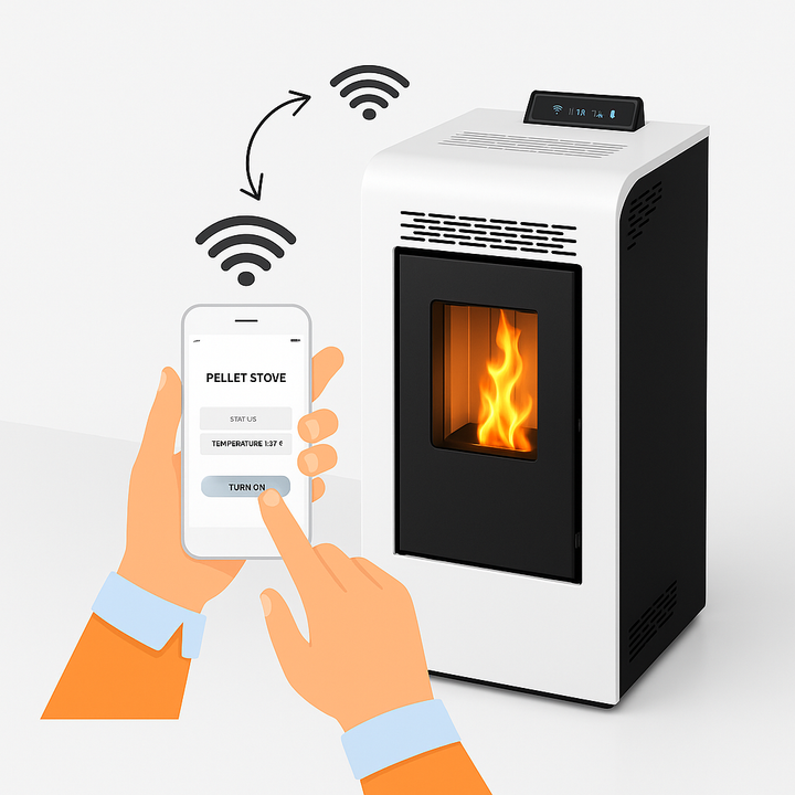 Modulo Wi-Fi per Stufe a Pellet