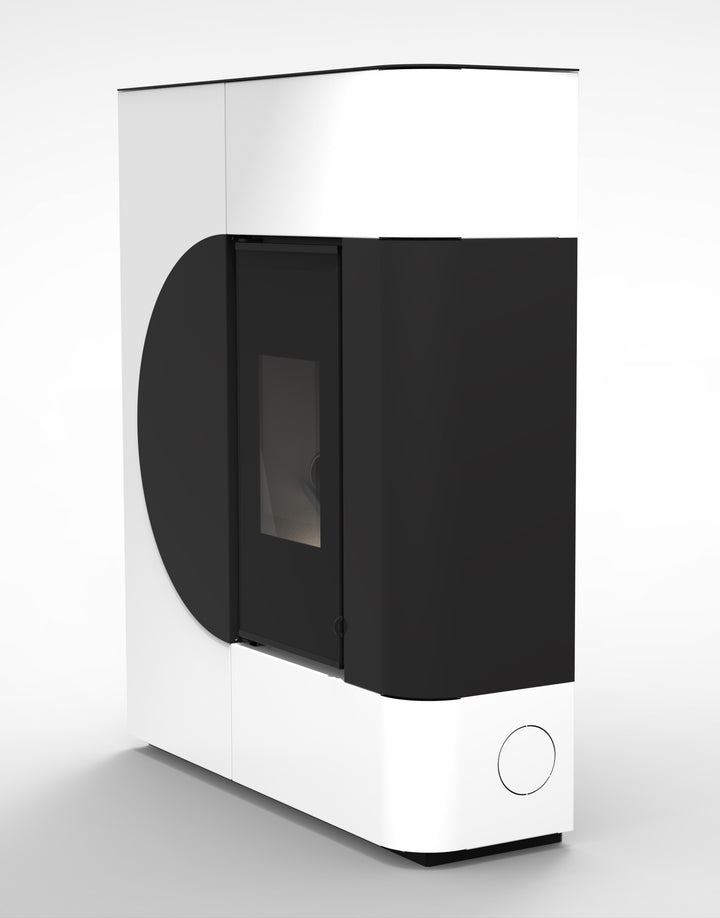 Elna 17,5 kw – 5 Stelle | Idrostufa a Pellet | Colore Antracite