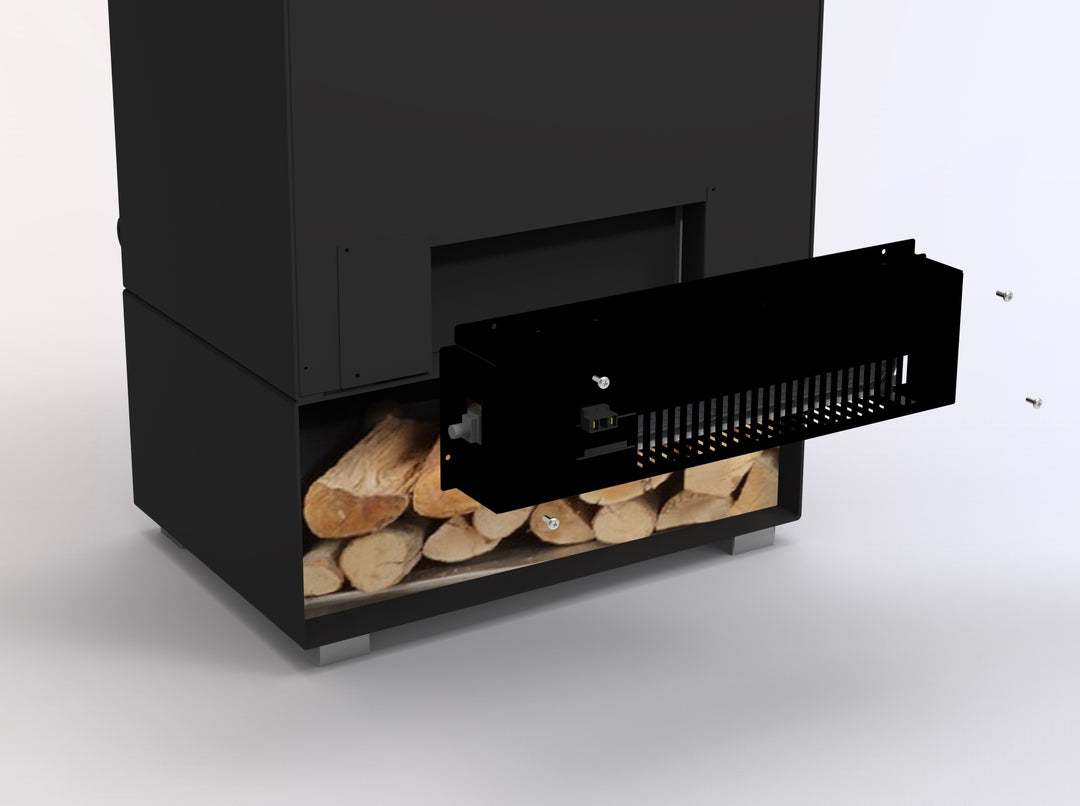 Sistema di Ventilazione Forzata per Stufe a Legna