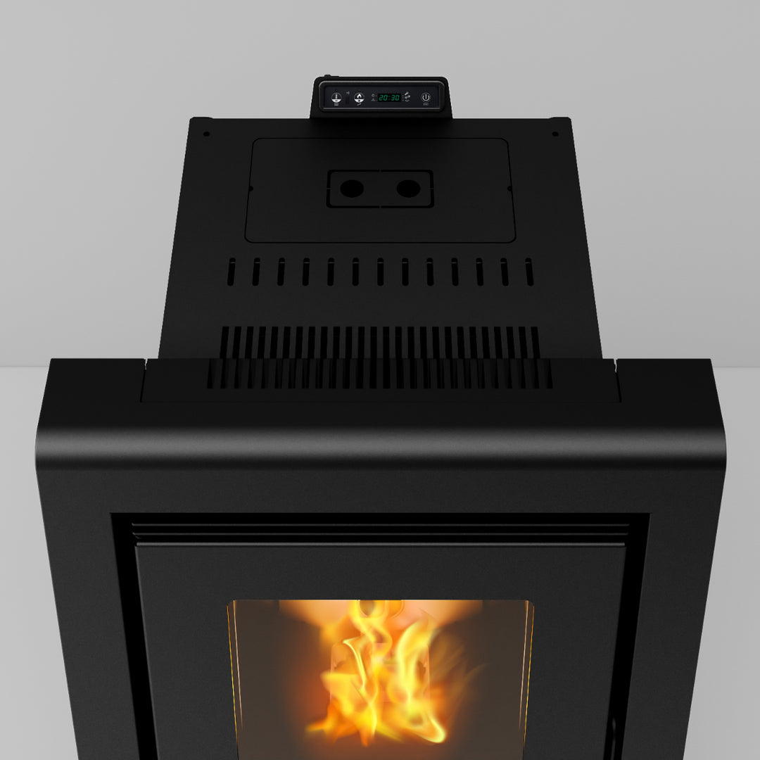 Svea 12 - Stufa a Pellet | 11,61 kw – Classe A+ | Colore Nero