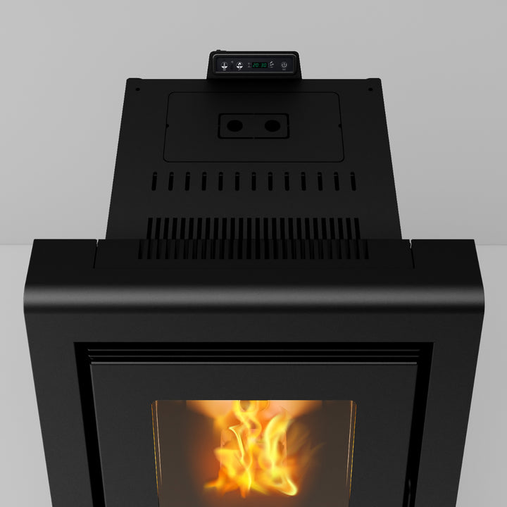 Svea 12 - Stufa a Pellet | 11,61 kw – Classe A+ | Colore Nero
