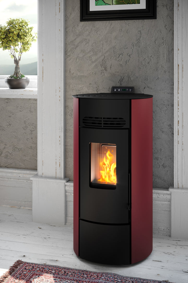 Niva 8,7 kW – 5 Stelle | Stufa a Pellet | Colore Bianco
