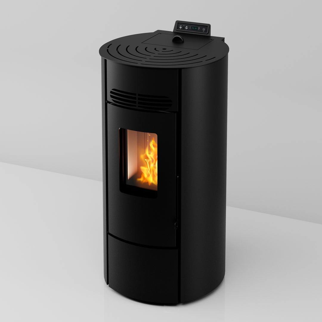 Niva 8,7 kW – 5 Stelle | Stufa a Pellet | Colore Bianco