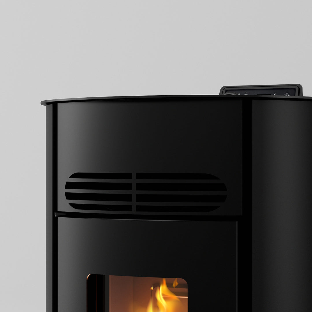Niva 8,7 kW – 5 Stelle | Stufa a Pellet | Colore Bianco