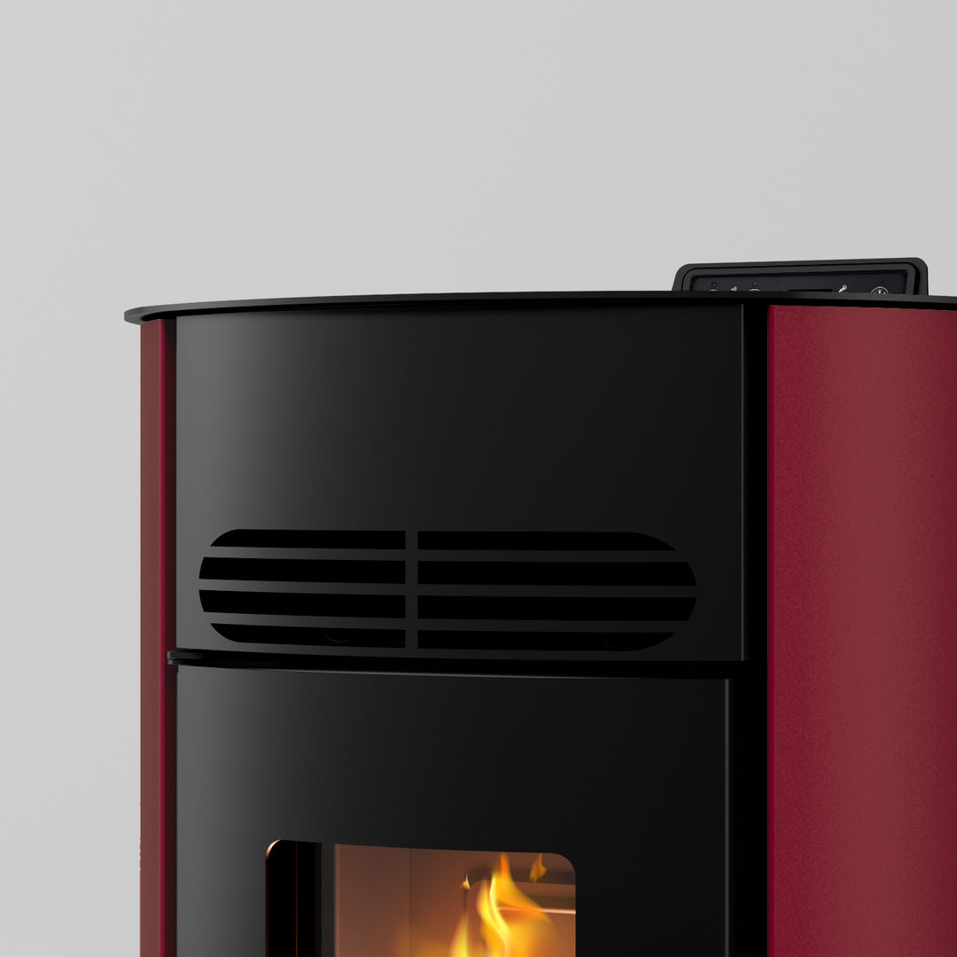 Niva 8,7 kW – 5 Stelle | Stufa a Pellet | Colore Bianco