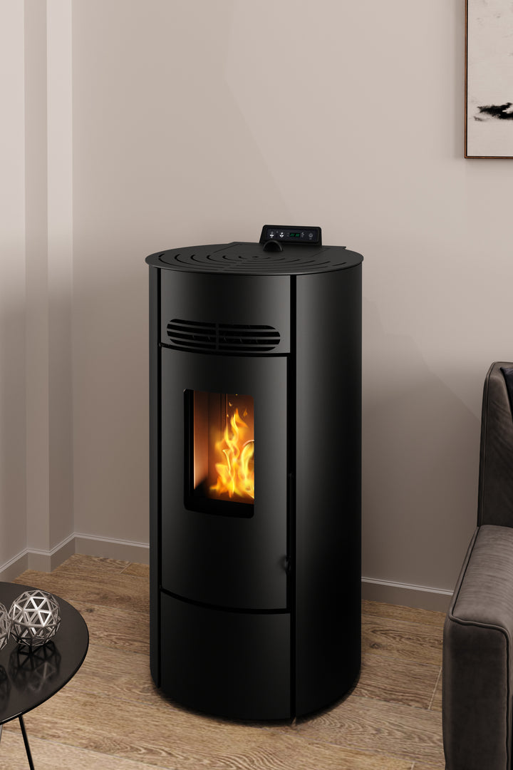 Niva 8,7 kW – 5 Stelle | Stufa a Pellet | Colore Bianco