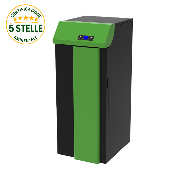 Krom 27,9 kw – 5 Stelle | Caldaia a Pellet da Locale Tecnico
