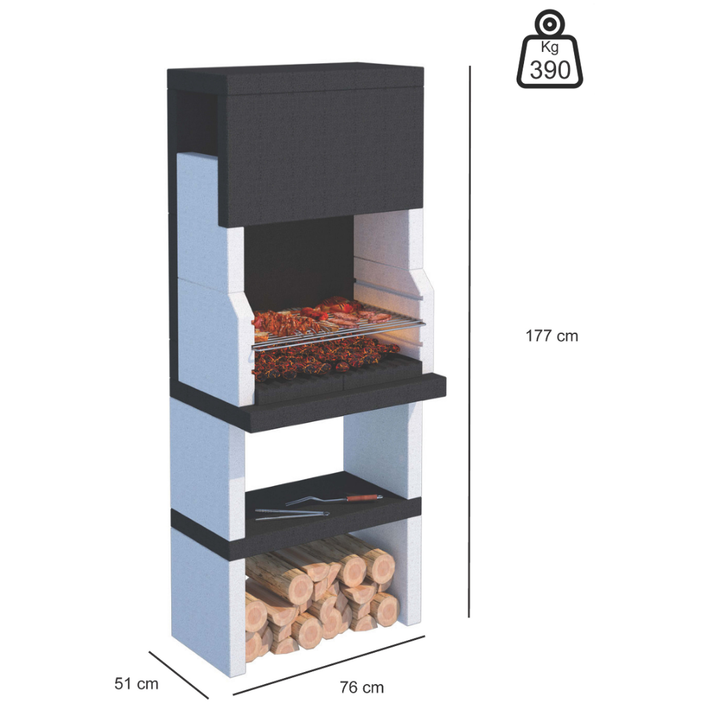 Barbecue Corfù – Legna e Carbonella